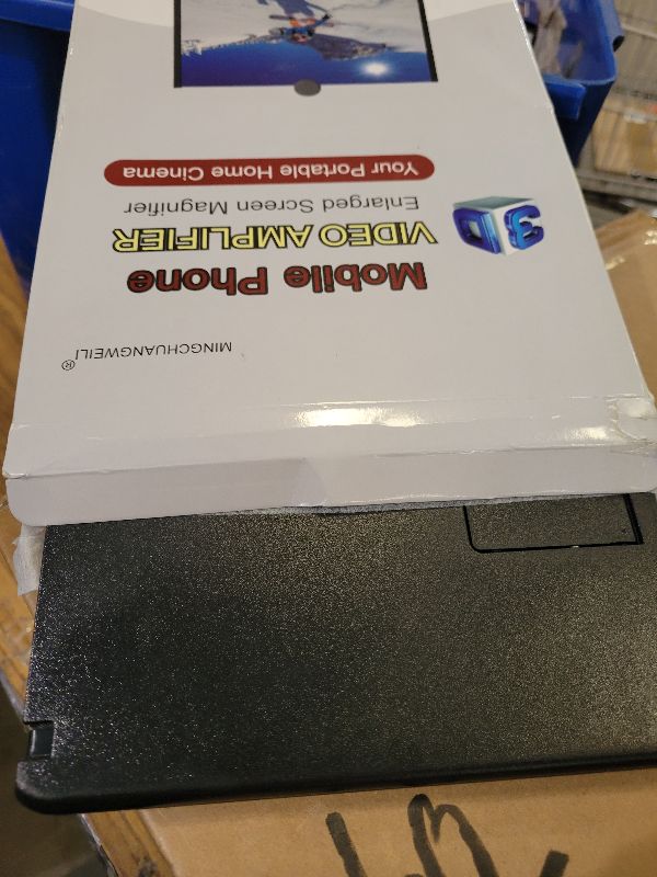 Photo 1 of 14 Inch Screen Magnifier for Cell Phone,3D HD Foldable Amplifier Phone for Movies, Videos, and Gaming,Foldable Cell Phone Stand with Screen Amplifier,Supports All Smartphones