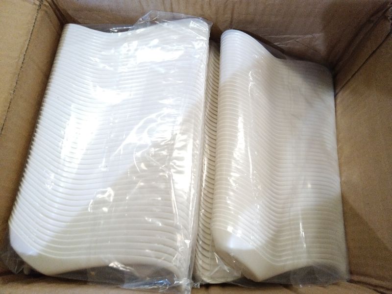 Photo 1 of [600 COUNT] HAKOWARE Disposable Asian Soup Spoons with Hook, Plastic-Free Heavy Duty Spoons, made from Crystalized Cornstarch, for Take-out Ramen Pho Noodles