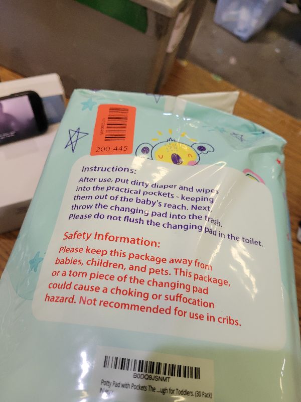 Photo 1 of (31" x 31") XL Disposable Changing Pads for Toddlers | Leakproof, Pocketed & Portable | No-Laundry Potty Training, Pull-Up & Travel Solution | 30 Count