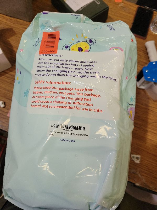 Photo 1 of (31" x 31") XL Disposable Changing Pads for Toddlers | Leakproof, Pocketed & Portable | No-Laundry Potty Training, Pull-Up & Travel Solution | 30 Count