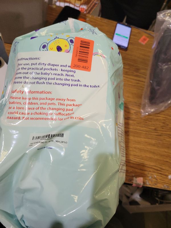 Photo 1 of (31" x 31") XL Disposable Changing Pads for Toddlers | Leakproof, Pocketed & Portable | No-Laundry Potty Training, Pull-Up & Travel Solution | 30 Count