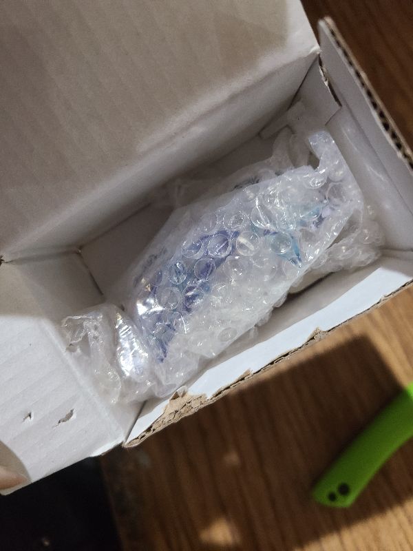 Photo 1 of 2'' Glass Dolphin Ornament for Christmas Tree, Decorative Hanging Glass Blown Mini Blue Dolphin Figurine Art