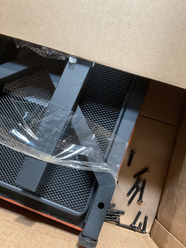 Photo 1 of ***MAYBE MISSING SCREWS***HOOBRO 29.5" L Shoe Bench, Shoe Rack Bench with PU Leather Cushion, Shoe Storage Organizer for Front Door Entrance, 2-Tier Entryway Bench for Small Space, Loads 300 lb, Whiskey Brown CB24HX01