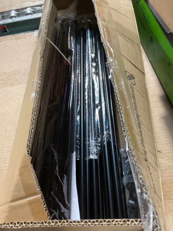 Photo 1 of ***FOR PARTS ONLY MISSING ASSEMBLY PIECES*** CASAMAYA Clothes Rack, Portable Closet, 80.7 Inch Extra Large Capacity Wardrobe Closet, Clothes Storage Organizer with Shelves and 5 Hanging Rods, Easy to Assembly, Black PCT036B01