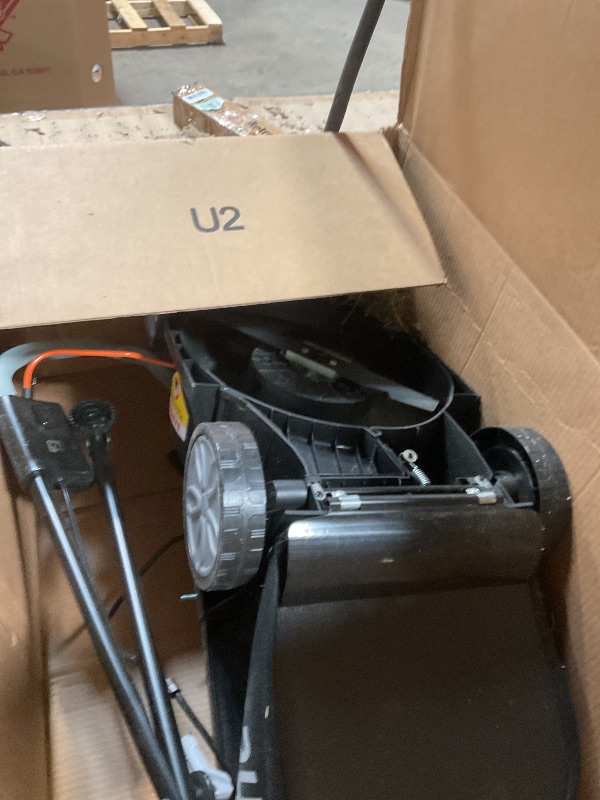 Photo 1 of *** ResiduE*** Litheli Cordless Lawn Mower 13 Inch, U20 Handy+ 20V Electric Lawn Mowers for Garden, Yard and Farm, 5 Heights Adjustment, Light Weight,4.0Ah Portable Battery Included