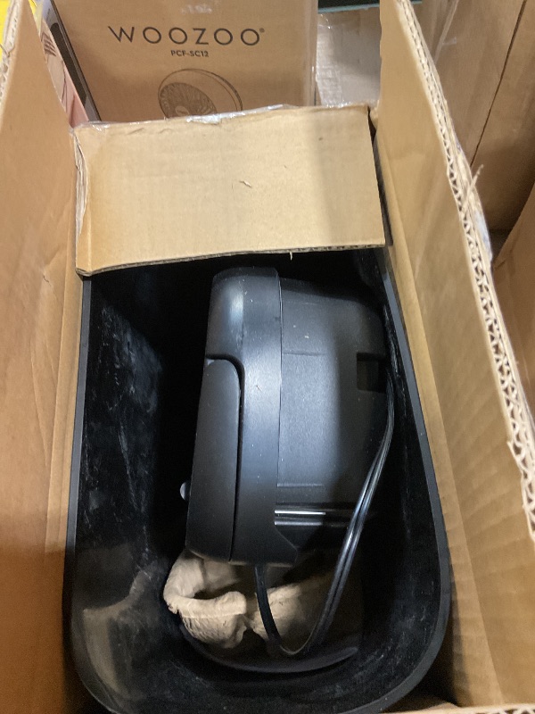 Photo 1 of ***FOR PARTS ONLY/ NON-FUNCTIONAL*** Amazon Basics 8-Sheet High Security Cross Cut Paper and Credit Card Shredder with P-4 Security, Auto Shut-off, Black