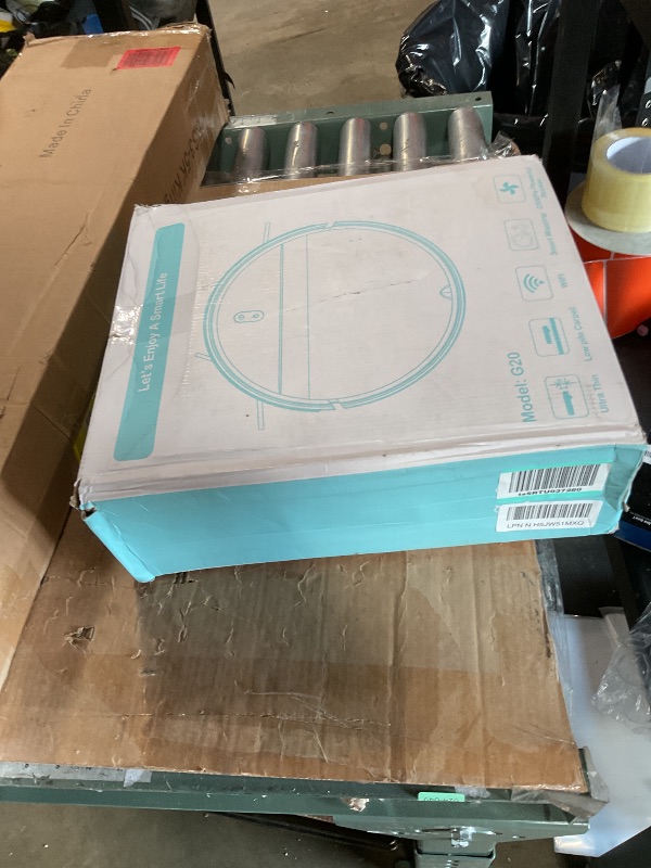 Photo 1 of ***NON FUNITIONAL** Robot Vacuum and Mop Combo, App/Alexa, Robotic Vacuum With WiFi/Bluetooth, Self-Charging Mopping Robot Vacuum Cleaner, Set Schedule, Tangle-Free Strong Suction Ideal for Pet Hair/Carpet/Hard Floor