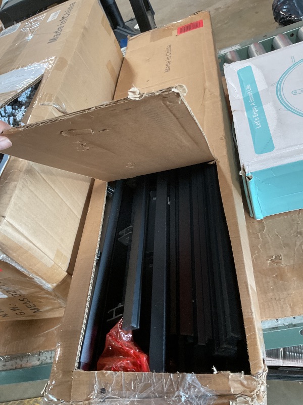 Photo 1 of **POSSIBLY FOR PARTS/ UNKNOWN MISSING PIECES** Vehowy Low Profile Box Spring King Size, 3 Inch Box Spring for King Bed, Heavy Duty Mattress Foundation, Metal Bed Base,Non-Slip,Easy Assembly