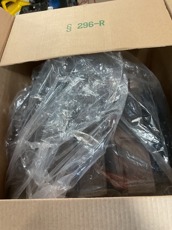 Photo 1 of **  POSSIBLY FOR PARTS/ HAS A DAMAGED DRAWER (RIPPED )*** ODK Dresser for Bedroom with 4 Storage Drawers, Small Dresser Chest of Fabric Drawers with Sturdy Steel Frame, Wood Top, Brown