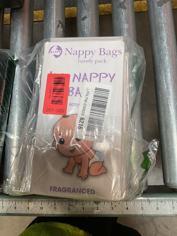 Photo 1 of *** PARTIAL SET/ MISSING PIECES** 1600 Count Baby Disposable Diaper Bags Scented Diaper Sacks with Tie Handle Disposal Trash Sacks Baby Poop Waste Bag Refill(Purple)