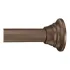 Photo 1 of ***PHOTO FOR ITEM REFERENCE NOT EXACT*** Adjustable Tension Shower Curtain Rod (Brown)