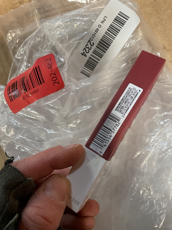 View 2 of * THIS WAS SEALED, BUT I BROKE IT JUST TO MAKE SURE IT HAD NOT BEEN LIFTED/REPLACED * Maybelline Super Stay Matte Ink Liquid Lipstick Makeup, Long Lasting High Impact Color, Up to 16H Wear, Mover, Brown, 1 Count, Packaging May Vary