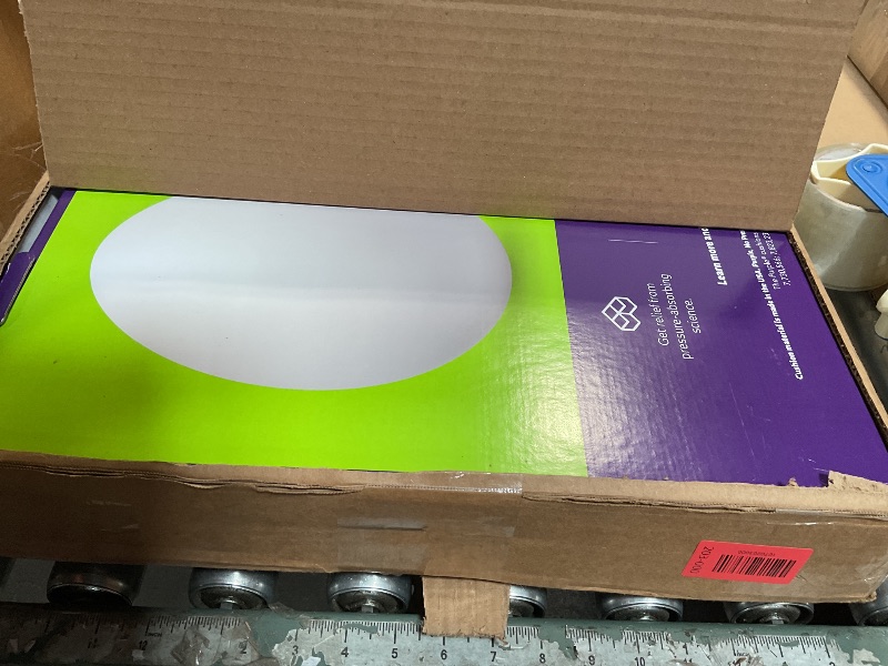 Photo 1 of **FOR PARTS/ HEAVILY USED/ DAMAGED** Purple Ultimate Seat Cushion | Pressure Reducing Grid Designed for Ultimate Comfort | Designed for Gaming | Made in The USA