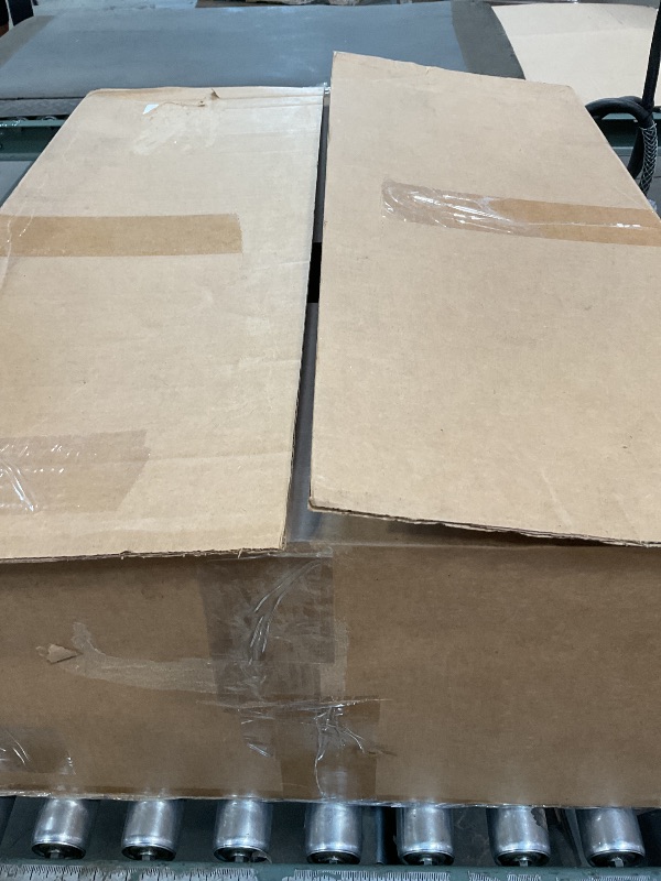 Photo 1 of **MISSING PARTS** VASAGLE Ladder Shelf, 4-Tier Bookshelf, Storage Rack, Bookcase with Steel Frame, for Living Room, Home Office, Kitchen, Bedroom, Industrial Style, Hickory Brown and Ink Black ULLS44BF