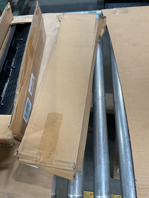 Photo 1 of **FOR PARTS ONLY/ NON-FUNCTIONAL*** NearMoon 5 Pieces Bathroom Hardware Set 304 Stainless Steel, Square Towel Rack Kit - 24" Towel Rod + Towel Ring + Toilet Paper Holder + 2 Robe Hooks, Wall Mounted Bath Accessories (Brushed Nickel)