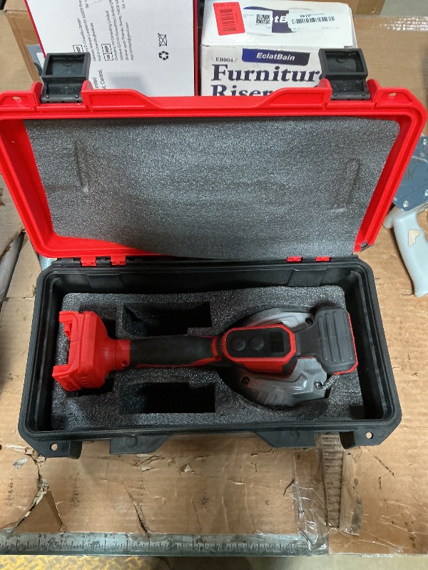 Photo 1 of **NO BATTERY**Tile Vibration Tool for Mil-wauke 18V Battery, Handheld Tile Tools Max 25000r/Min, 150W Tile Suction Cup Tool with 8 Speed, Suction Cup, Digital Display for Floor Tile Wall