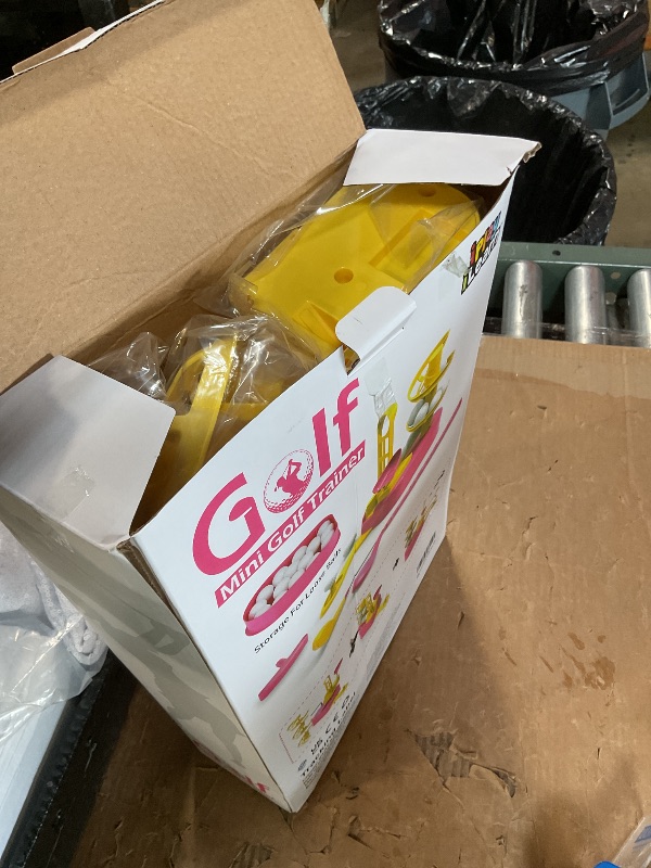 Photo 1 of **MISSING GOLF CLUB** iPlay, iLearn Girls Pink Golf Toys Set W/Left & Right Club Head, Kids Outdoor Sport Toy Age 3-5, Toddler Indoor Golf Ball Game, Child Active Exercise Yard Play Birthday Gifts for 4 6 7 8 Year Olds Boy