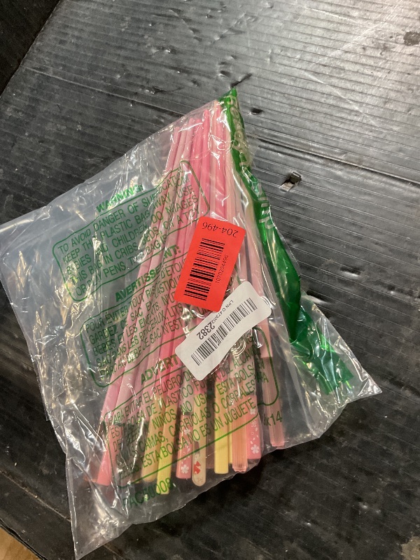 Photo 1 of **1 MISSING**Chopsticks Reusable Dishwasher Safe, GLAMFIELDS 10 Pairs 9.5 Inches Premium Fiberglass Chop Sticks Set for Sushi, Ramen, Asian Cuisine, Non-slip, Pink