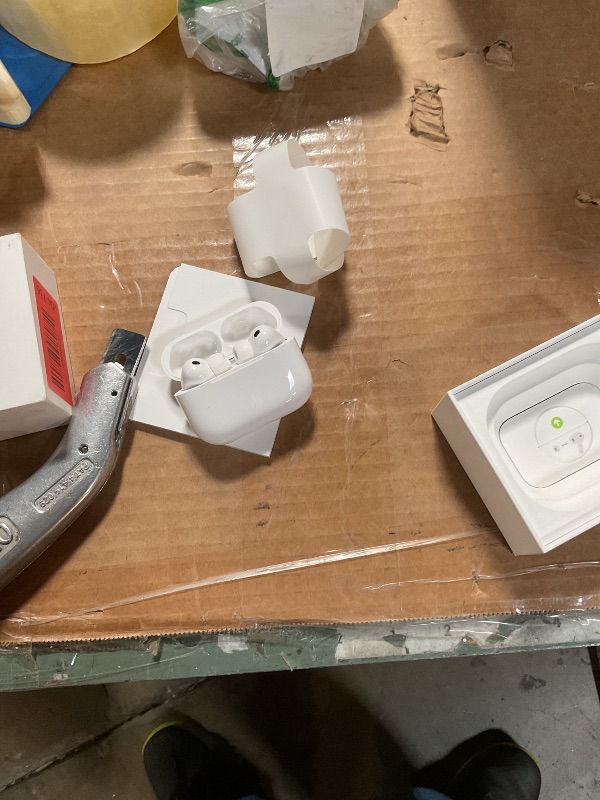 Photo 1 of ***only 1 earbud functional other is locked to someones apple*** Apple AirPods Pro 3 Wireless Earbuds, Active Noise Cancellation, Live Translation, Heart Rate Sensing, Hearing Aid Feature, Bluetooth Headphones, Spatial Audio, High-Fidelity Sound, USB-C Ch