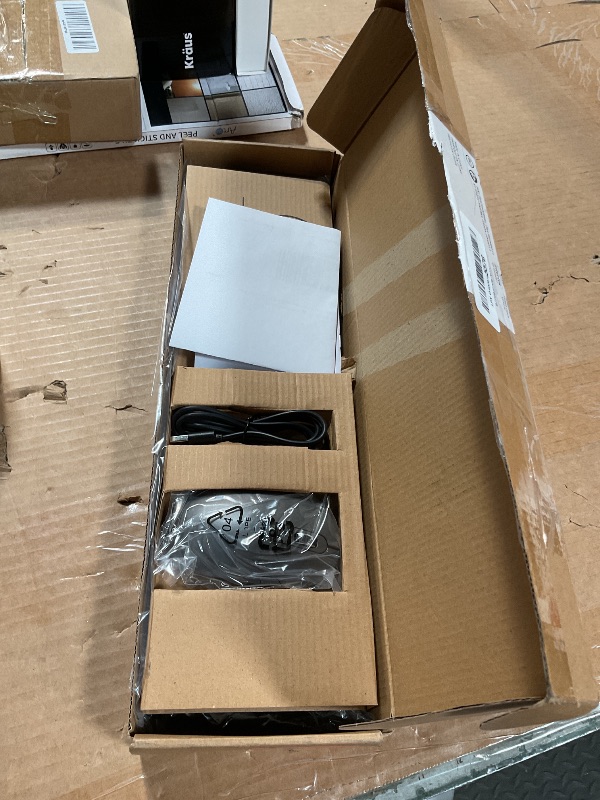 Photo 1 of *** MOUSE DOES NOT WORK *** Amazon Basics Ultra Premium Wireless Keyboard and Mouse Combo, Rechargeable, Full-Size with Number Pad, Sleek Design, Plug and Play, Quiet Typing, 2.4GHz USB Receiver, Black