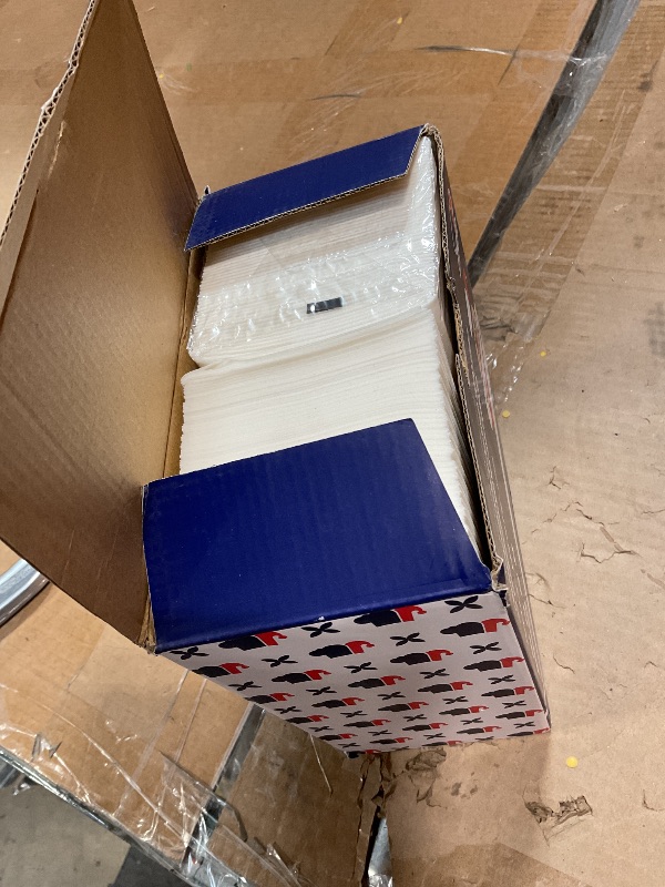 Photo 1 of 100 Count Disposable Hand Towels, Linen Feel Bathroom Hand Napkins, Soft And Absorbent Paper Napkin for Guest, Disposable Dinner Napkins for Kitchen, Parties, Weddings