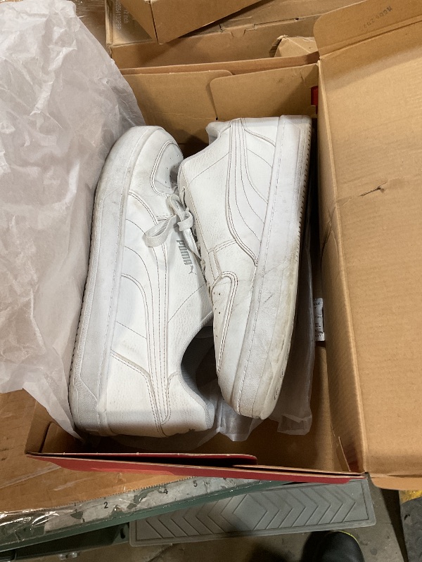 View 2 of ***SCUFFED***PUMA Men's CAVEN 2.0 Sneaker, Puma White-Puma Silver, 11