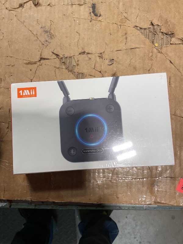 Photo 1 of 1Mii B06TX Bluetooth 5.3 Transmitter for TV to Wireless Headphone/Speaker, Bluetooth Adapter for TV w/Volume Control, AUX/RCA/Optical/Coaxial Audio Inputs, Plug n Play, aptX Low Latency & HD
