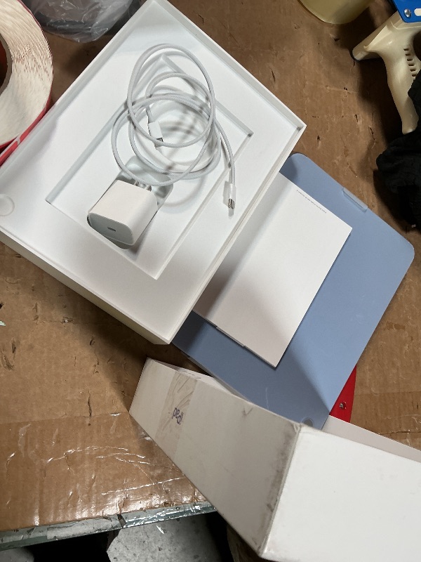Photo 1 of ***PASSCODE LOCKED FROM PREV USER*** Apple iPad 11-inch: A16 chip, 11-inch Model, Liquid Retina Display, 128GB, Wi-Fi 6, 12MP Front/12MP Back Camera, Touch ID, All-Day Battery Life — Blue