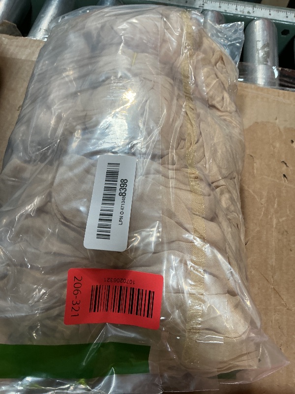 Photo 1 of ***PARTIAL SET MISSING PIECES*** 8 Pack Beige Cheesecloth Table Runners 20x120 Inch Gauze Table Runner Cheese Cloth 10FT Beige Table Runner Rustic Sheer Runner for Wedding Birthday Party Baby Shower Table Decor