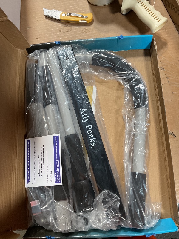 Photo 1 of **RECOMENDED FOR PARTS/ POSSIBLY MISSING PIECES **** Ally Peaks Pull Up Bar for Doorway,Multiple Levels Width Adjustable Pull Up Bar Accurately Match Wide and Narrow doorframe,Indoor Chin-Up Bar Workout Bar,USA Original Patent