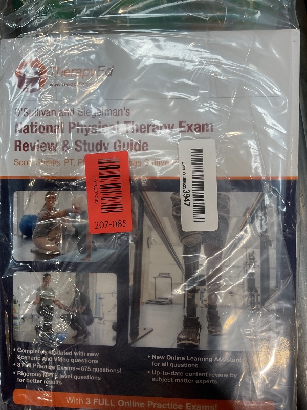 Photo 1 of 2024 National Physical Therapy Examination Review and Study Guide, 27th edition