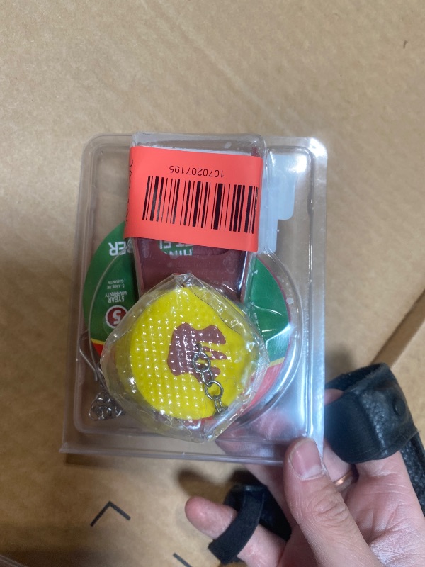 Photo 1 of 2-Inch Toilet Flapper Replacement Kit with Float and Chain, Compatible with Kohler GP1105825, Toilet Tank Flush Valve Seal Anti-Leak Parts, Red, 1-Pack