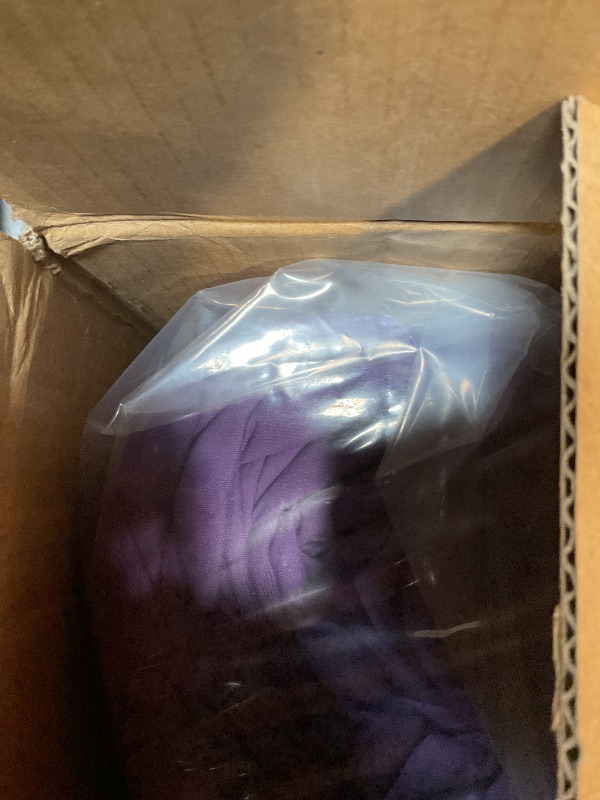 Photo 1 of ***PURPLE** Homelike Moment Oversized Queen Comforter - Grey Duvet Insert Down Alternative Bed Comforter, Lightweight Bedding Comforters Oversize Queen Quilted Soft All Season Reversible