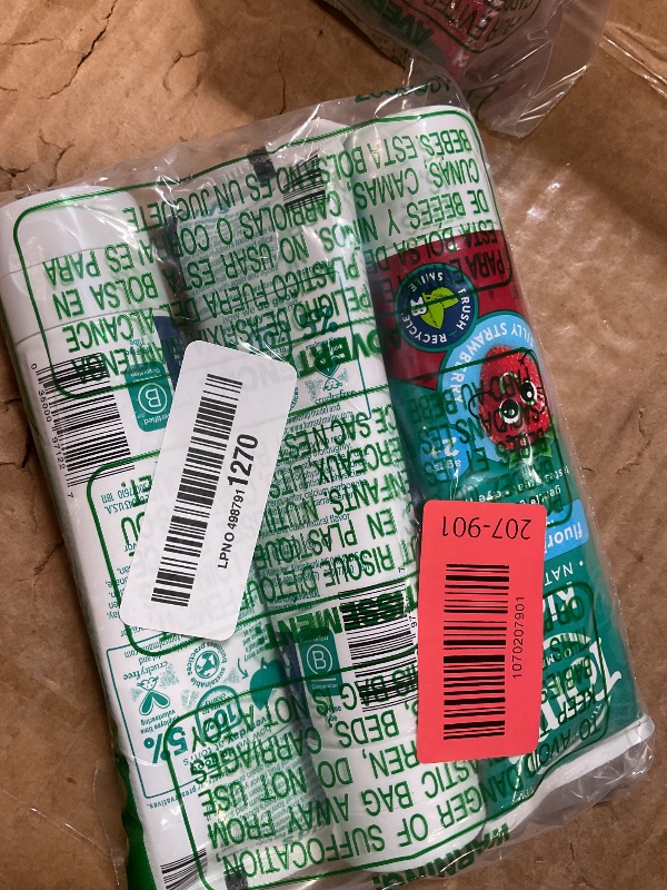Photo 1 of **3 PACK**Tom's of Maine Natural Kid's Fluoride Free Toothpaste, Silly Strawberry, 5.1 oz. (Back in original formula)