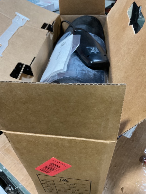 Photo 1 of **MISSING POWER CORD** CILI Massage Chair Pad,Back Massager with Heat,Massage Seat Cushion with 10 Vibration Motors,30-60-90 Minutes Heating Options,Chair Massager for Office Chair, Home Office Use,Mothers Day Gifts