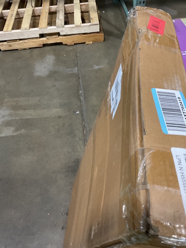 Photo 1 of **CORNER SCRAPED**Pawlabay 4 Panel Short Panel Divider Screen,3.95 FT Tall Bamboo Room Divider Folding Privacy Screen,Short Panel Divider Freestanding Room Divider for Room Seperation,Brown