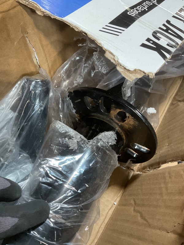 Photo 1 of **SCRAPES/RUST**FZZD 5000 lbs A-Frame Trailer Jack, 20-24V Cordless Drill Compatible, 23" Lift, for Utility,RVs (Black)