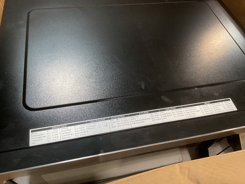 View 2 of **PLASTIC PIECE BROKEN FOR TURNWHEEL**Toshiba Air Fryer Combo 4-in-1 Countertop Microwave Oven, Smart Sensor, Convection, Mute Function, Position Memory 13.6" Turntable, 1.5 Cu Ft, 1000W, Silver, ML-EC42P(SS)
