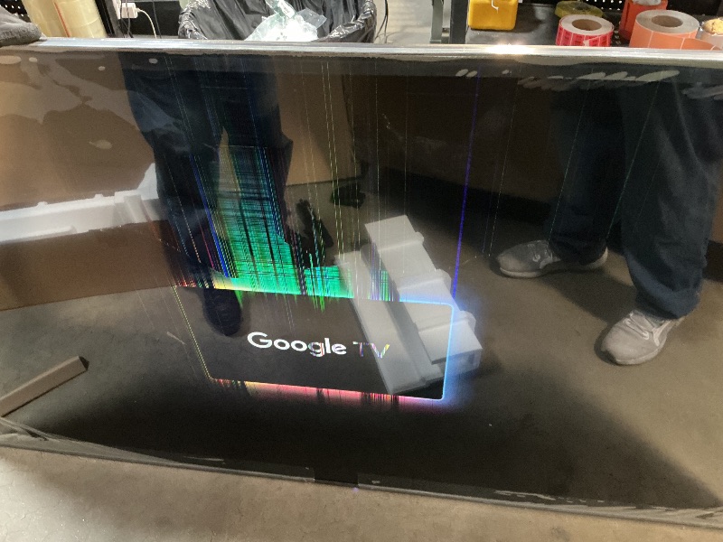 Photo 1 of *** LINES IN THE PICTURE***TCL - 85" Class QM6K Series 4K UHD HDR QD Mini LED Smart TV with Google TV (2025)
