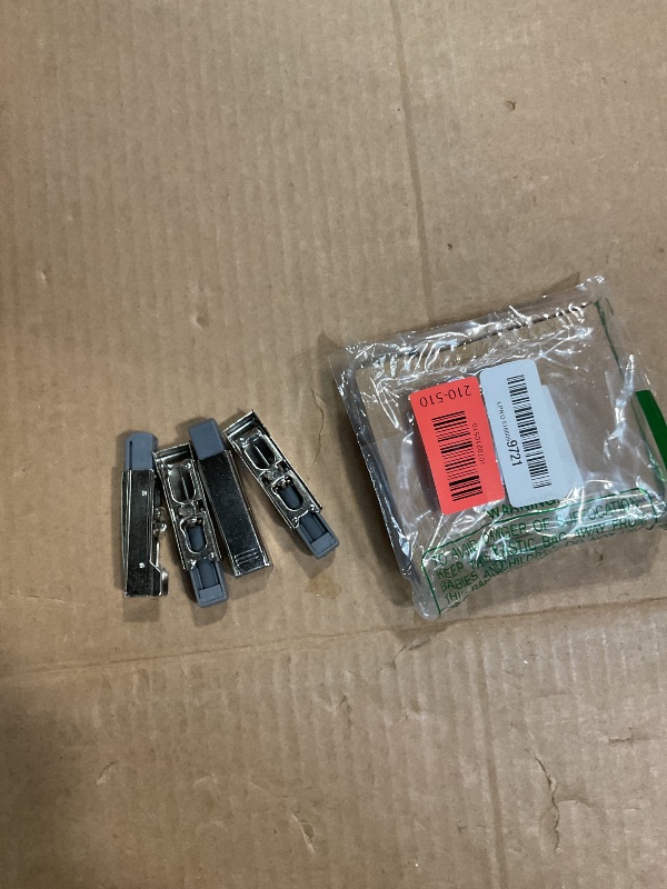 Photo 1 of **ONLY 4**Onemake 5 Pack Soft Close Motion Damper Mechanism for Full Overlay Hinges, Smooth Slow Straight-Arm, Clip Top Retrofitting Attachment, Cabinet Door Concealed Replacement Hardware Accessories