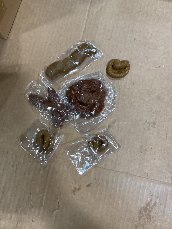 Photo 1 of **No odor… it’s plastic**Chivao 7 Pieces Fake Poo Realistic Fake Turd Prank Lifelike Poo Toy Gags and Practical Joke Toys for April Fools' Day Prank Party Supplies