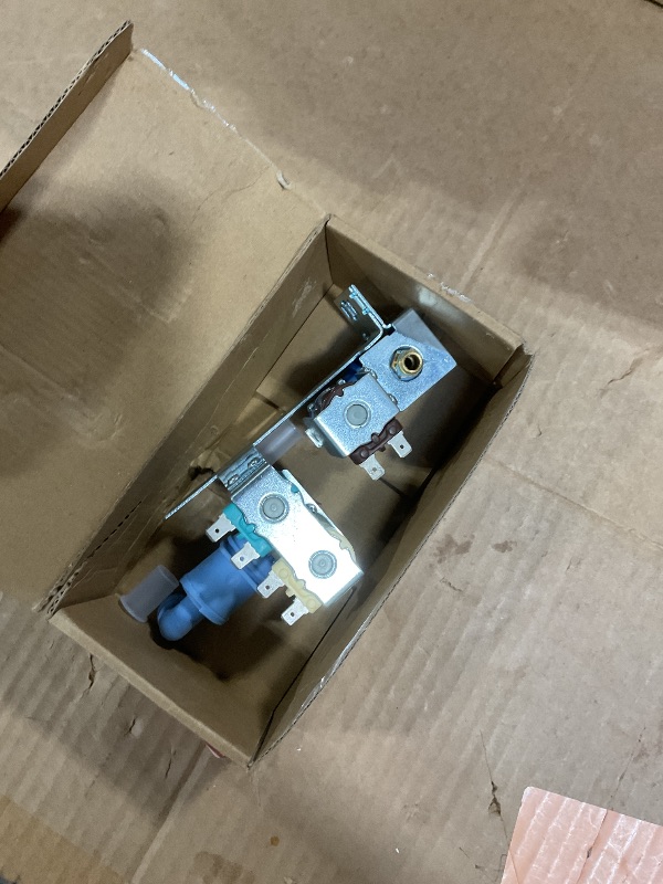 Photo 1 of 242252702 Water Inlet Valve Replacement for Frigidaire, Kenmore, Electrolux, Crosley Refrigerator, Replace Parts Number 240531101, AP5671757, 241734302, 241734301, ps7784018, 1 Year warranty