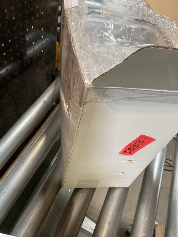 Photo 1 of 14 PCS Airtight Food Storage Containers with Lids set, BPA Free Leak-proof Kitchen and Pantry Organization Canisters for Cereal, Pasta, Dry Food, Flour Sugar, Stackable, Free Label, Marker, Scoop