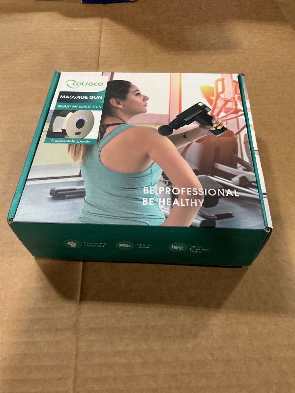 Photo 1 of **NON-FUNCTIONAL** cotsoco Massage Gun Deep Tissue for Pain Relief with 4 Massage Heads & 6 Speeds, Electric Mini Handheld Body Massager for Any Pain Relief, Best Gifts for Dad and Mom