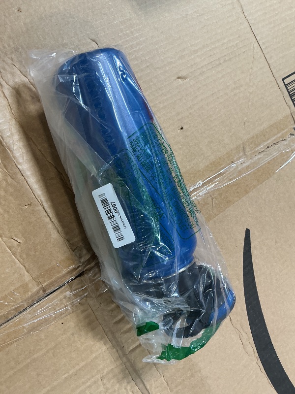 Photo 1 of **MINOR DAMAGES (SCRATCHES)/ MISSING 1 CHANGEABLE TOP ** ThermoFlask 40 oz Double Wall Vacuum Insulated Stainless Steel Water Bottle - Reusable with Leakproof Chug & Straw Lids - Keeps Drinks Cold 24 hr/Hot 12 hr - Easy Maintenance - Gym/On-the-Go, Cobalt