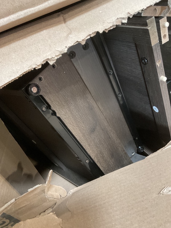 Photo 1 of **SELLING FOR PRTS AS PARTIAL SET**VASAGLE LIRY Collection - Farmhouse Nightstand with Charging Station, Set of 2, Bedside Tables, Side End Tables with 3 Drawers, for Bedroom, Taupe Brown ULET979T01