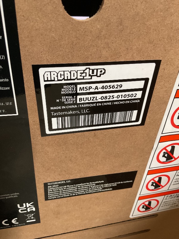 Photo 1 of **LOADS TO UPDATE SCREEN. GAME CONTROLS DO NOT WORK WITH UPDATE INTERFACE. DIRT/SCRAPES**ARCADE1UP Class of 81’ Deluxe Arcade Machine for Home - 5 Feet Tall - 12 Classic Games