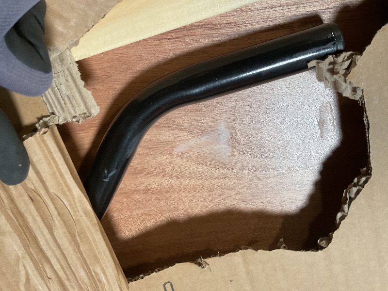 Photo 1 of **SCRAPES**Offex 6' Rectangular Wood Folding Banquet Table with Clear Coated Finished Top