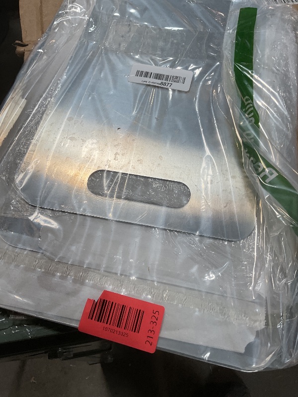 Photo 1 of **MINOR USE WEAR**Stainless Steel Cutting Boards for Kitchen, 3 PCS Non Toxic Metal Chopping Board Set, Dishwasher Safe & Warp Proof (15.3"x11", 13.4"x9", 11.8"x7.9" Inch)