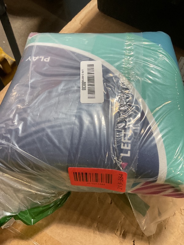 Photo 1 of **MAT ONLY**BALAPET Portable Mahjong Mat with Playing Instructions for Learning, Anti Slip Mahjong Mat for Table, Noise Reduction Table Mat Cover for Board & Tile Games, 31.5inx31.5in, Patent Pending(Blue)